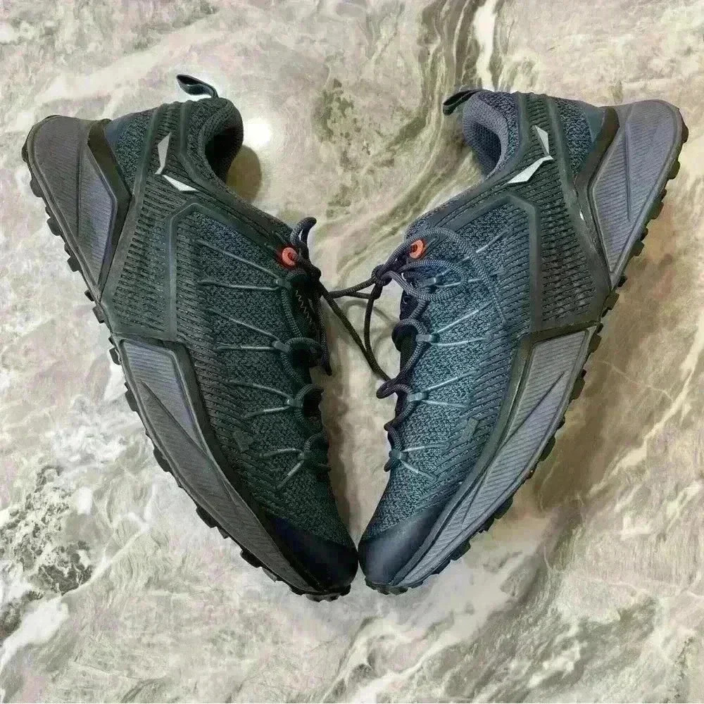 Salewa Womens Size 10 Dropline Mallard Blue Speed Hiking Shoes Sneakers - Picture 2 of 12